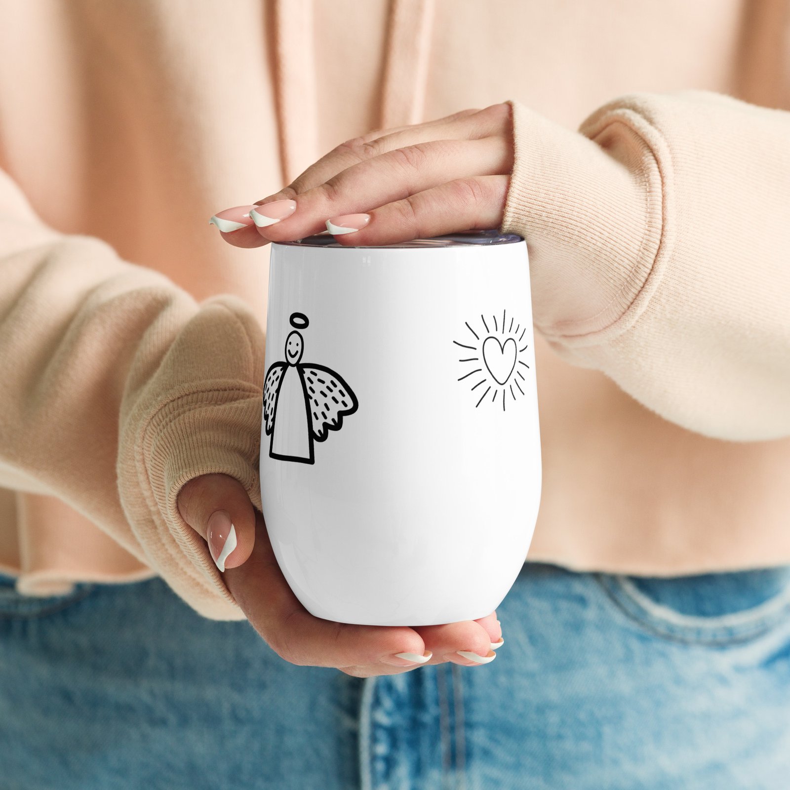 funny christian wine tumbler – ‘holy spirit, activate my social skills’ – faith gift for introverts, anxious christians, church besties & bible study funny christian wine tumbler – ‘holy spirit, activate my social skills’ – faith gift for introverts, anxious christians, church besties & bible study
